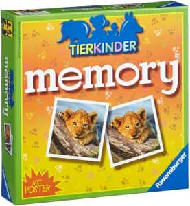 Memory Animales - Juegos de mesa de Memory - Los mejores juegos de mesa de memoria de tarjetas de Ravensburger