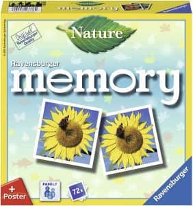 Memory Naturaleza - Juegos de mesa de Memory - Los mejores juegos de mesa de memoria de tarjetas de Ravensburger