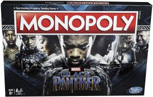 Monopoly de Black Panther en inglés de Marvel - Juegos de mesa de Marvel - Los mejores juegos de mesa de los Vengadores de Marvel