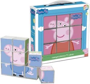 Puzzle de Peppa Pig de cubos de Cefa Toys - Los mejores puzzles de Peppa Pig