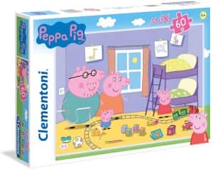 Puzzle de Peppa Pig en familia de 60 piezas de Clementoni - Los mejores puzzles de Peppa Pig