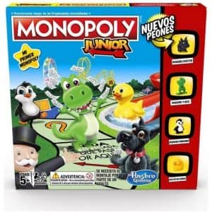 Juego de Monopoly Junior clÃ¡sico - Juegos de mesa de Monopoly para niÃ±os - Los mejores juegos de mesa de Monopoly Junior