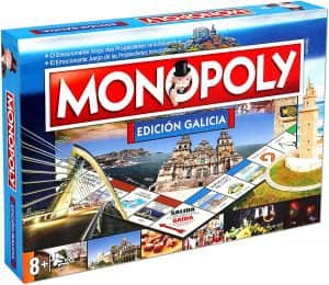 Monopoly de Galicia - Juegos de mesa de Monopoly de privincias, comunidades y ciudades - Los mejores juegos de mesa de Monopoly de España