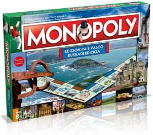 Monopoly de País Vasco - Juegos de mesa de Monopoly de privincias, comunidades y ciudades - Los mejores juegos de mesa de Monopoly de España