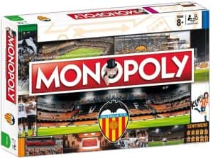 Monopoly del Real Valencia - Juegos de mesa de Monopoly de Equipos de fútbol - Los mejores juegos de mesa de Monopoly