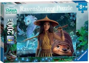 Puzzle de Raya, Tuk y Sisu de 200 piezas de Ravensburger - Los mejores puzzles de Raya y el Último Dragón de Disney