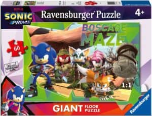 Puzzle De Sonic Prime De Netflix De 60 Piezas