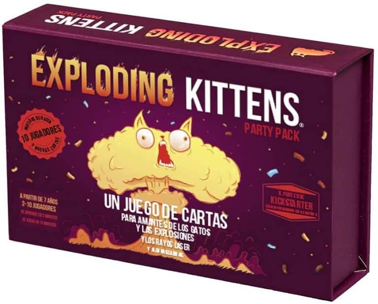 Exploding Kittens - Streaking Kittens - Pacco Di Espansione In Spagnolo - Gioco Di Carte Per Famiglie - PEGI 7