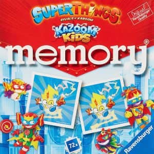 Juego de Memory de Superthings de 72 cartas - Mejores juegos de mesa de Super Zings