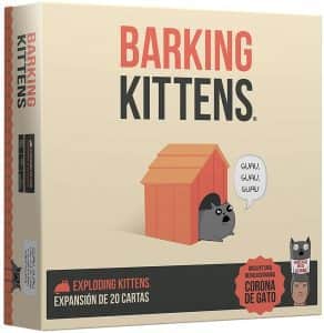 Juego De Mesa De Barking Kittens ExpansiÃ³n De Exploding Kittens