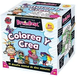 Juego de mesa de Brainbox Colorea y crea - Los mejores juegos de mesa de Brainbox - Juego en espaÃ±ol