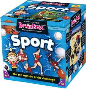 Juego de mesa de Brainbox Sport en inglés - Los mejores juegos de mesa de Brainbox - Juego en español