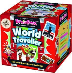 Juego de mesa de Brainbox World Traveler en inglés - Los mejores juegos de mesa de Brainbox - Juego en español