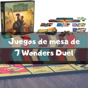 Juegos de mesa de 7 Wonders Duel - Los mejores juegos de mesa del 7 Wonders de mitología