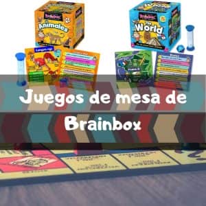 Juegos de mesa de Brainbox de memoria - Los mejores juegos de cartas de Brainbox