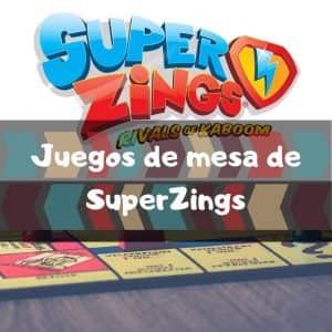 Juegos de mesa de SuperZings - Los mejores juegos de mesa de SuperZings