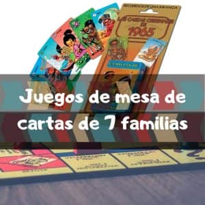 Juegos de mesa de cartas de 7 familias - Los mejores juegos de cartas de 7 familias