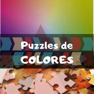 Los mejores puzzles de colores - Puzzles coloridos - Puzzles de colores de todo tipo