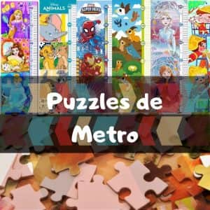 Los mejores puzzles metro infantiles de 30 piezas - Puzzle para medir niños pequeños