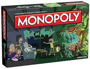 Monopoly de Rick y Morty - Los mejores juegos de mesa de Rick y Morty