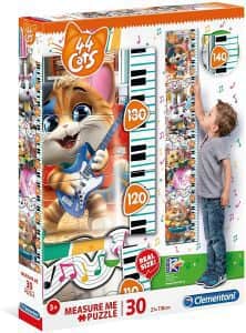 Puzzle Metro de 44 Cats de 30 piezas de Clementoni - Los mejores puzzles de metros infantiles