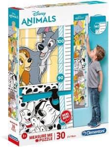 Puzzle Metro de Disney Animals de 30 piezas de Clementoni - Los mejores puzzles de metros infantiles