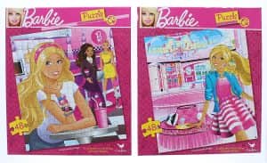 Puzzle de Barbie Girl de 2x48 piezas de Cardinal - Los mejores puzzles de Barbie