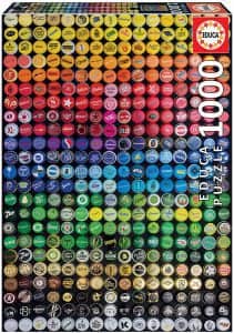 Puzzle de chapas de colores de 1000 piezas - Los mejores puzzles de colores del mercado