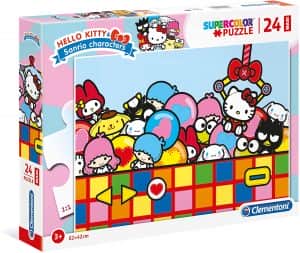 Puzzle de juguetes de Hello Kitty de 24 piezas de Clementoni - Los mejores puzzles de Hello Kitty