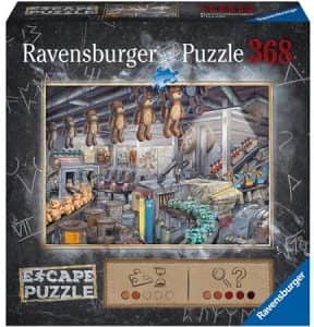 Puzzle De La Fábrica De Juguetes De Exit Escape Puzzle Kids De Ravensburger De 368 Piezas