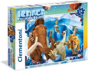 Puzzle de personajes de Ice Age de 24 piezas de clementoni - Los mejores puzzles de Ice Age de dibujos animados