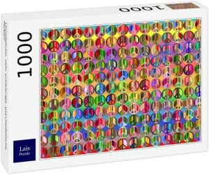 Puzzle de psicodélico de colores de 1000 piezas - Los mejores puzzles de astrología