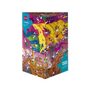 Puzzle del Barco de Mordillo de 1500 piezas de Heye - Los mejores puzzles de Mordillo de dibujos animados