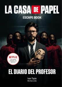 Escape Book de Ivan Tapia de La casa de papel El diario del Profesor - Los mejores Escape Book