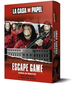 Escape Game - La casa de Papel - Los mejores Escape Book