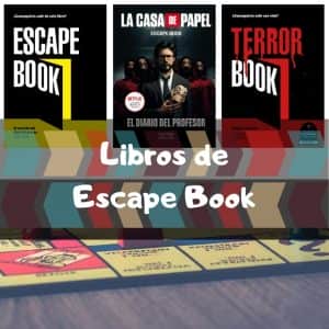 Libros de Escape Book - Juegos de mesa de escape book - Los mejores libros de escape