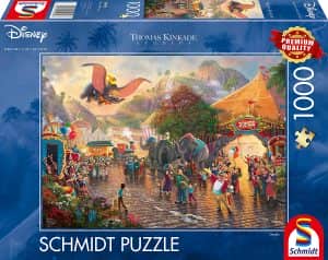 Puzzle De Dumbo De Thomas Kinkade De 1000 Piezas – Los Mejores Puzzles De Thomas Kinkade De Disney