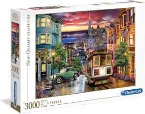 Puzzle de San Francisco de Noche de 3000 piezas de Clementoni