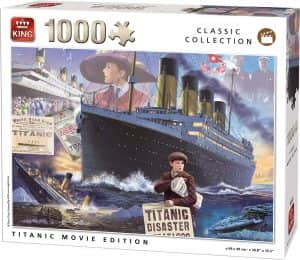 Puzzle de Titanic la película de 1000 piezas de King