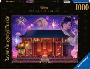 Puzzle De Castillo De Mulán De 1000 Piezas Disney Castle Collection