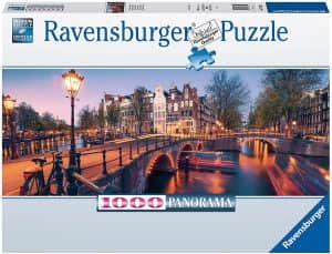 Puzzle De Panorama De Amsterdam De 1000 Piezas De Ravensburger