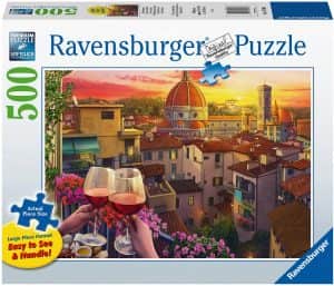 Puzzle De Vistas De Florencia De 500 Piezas De Ravensburger