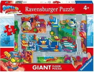 Puzzle de calles de SuperZings de 60 piezas de Ravensburger - Los mejores puzzles de SuperZings Rivals of Kaboom - SuperThings