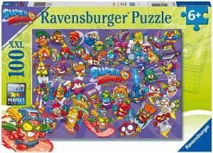 Puzzle de personajes de SuperZings de 100 piezas de Ravensburger - Los mejores puzzles de SuperZings Rivals of Kaboom - SuperThings
