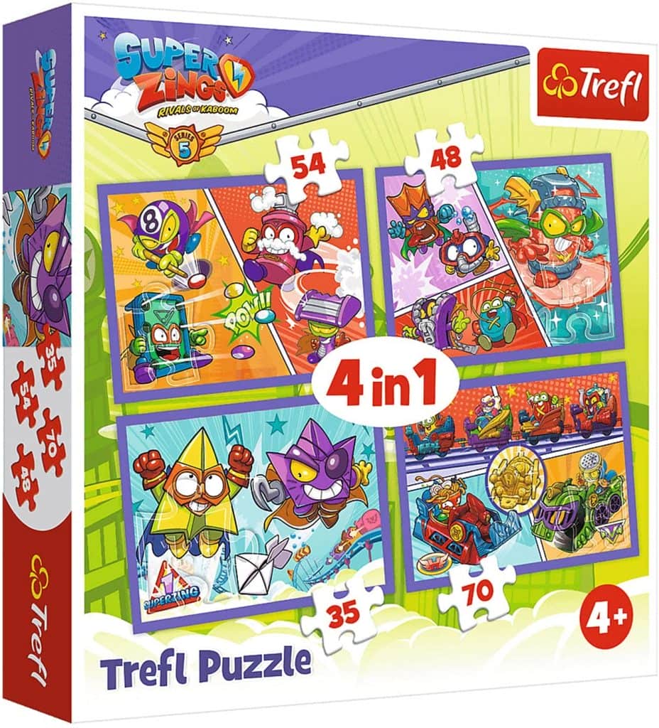 Los mejores puzzles de SuperZings - SuperThings