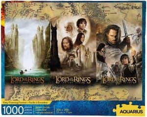 Puzzle de poster del señor de los anillos de 1000 piezas de Aquarius - Los mejores puzzles del Señor de los Anillos