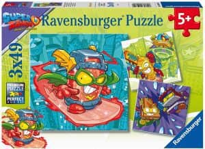 Puzzle momentos de SuperZings de 3x49 piezas de Ravensburger - Los mejores puzzles de SuperZings Rivals of Kaboom - SuperThings