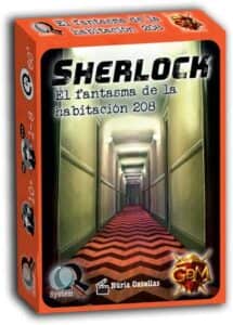 Juego De Mesa De Sherlock El Fantasma De La HabitaciÃ³n 208 De Gdm Games