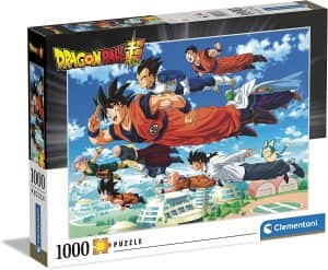 Puzzle De Dragon Ball Z Volando De 1000 Piezas