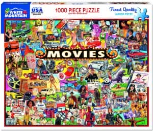 Puzzle de Tim Burton Hollywood de 1000 piezas - Los mejores puzzles de Hollywood